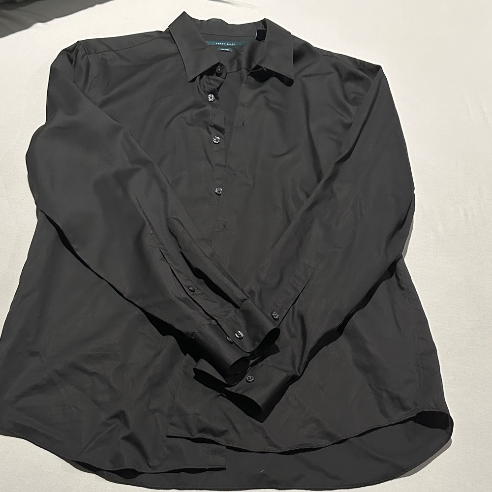 Perry Ellis Men's Black Dress Shirt